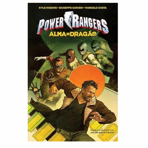 Power Rangers: Alma do Dragão - Capa comum HQ -IndieVisivel