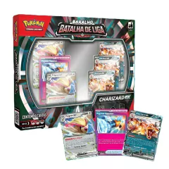 Pokémon Box Baralho Batalha de Liga Charizard Ex Copag