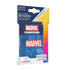 Gamegenic: Marvel Champions Sleeves - Marvel (Azul)
