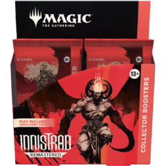 Caixa de Booster de Colecionador - Innistrad Remastered MTG