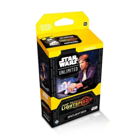 Star wars Unlimited Jump to Lightspeed Spotlight Deck Han Solo EN