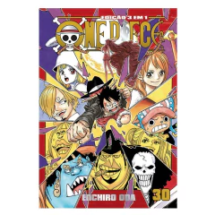 One Piece 3 Em 1 Vol. 30 - Mangá - Panini