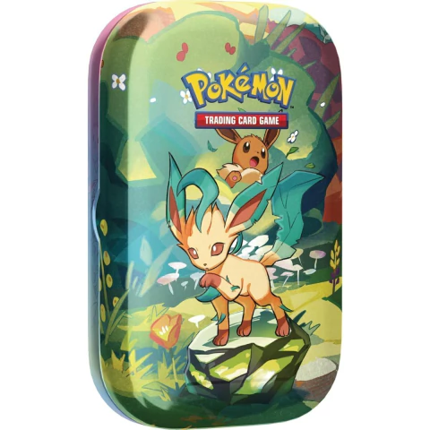 Pokemon Mini Tin EV8.5 Evoluções Prismáticas - Leafeon (EN)