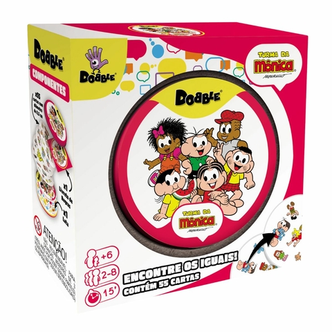 Dobble Turma da Mônica- Jogo de Cartas - Galápagos