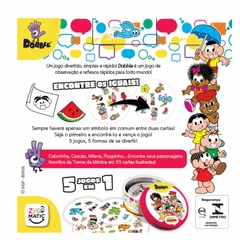 Dobble Turma da Mônica- Jogo de Cartas - Galápagos - comprar online