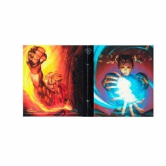 Portfólio Fichário Fixo 10 folhas 4 Bolsos - Ken vs. Chun Li - comprar online