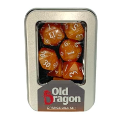 Kit De Dados: Old Dragon Orange - Buró