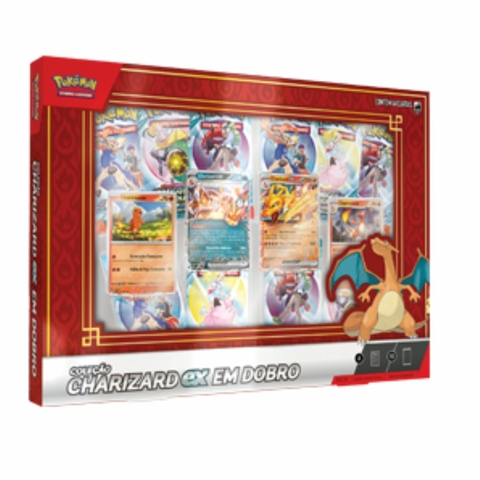 pokemon Box Charizard Ex em Dobro