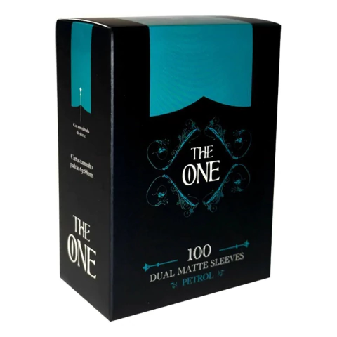 Sleeves The One Dual Matte Padrão 63x88mm Petroleo - Central