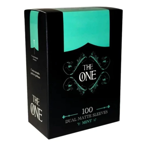 Sleeves The One Dual Matte Padrão 63x88mm Menta - Central