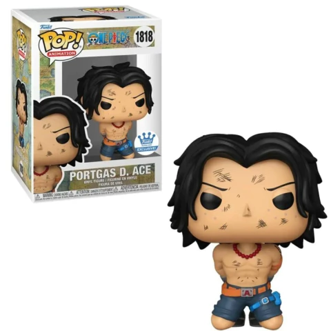 Boneco Funko Pop! One Piece Marineford Ace na Execução 1818