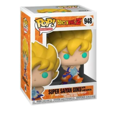Boneco Funko Pop! Dragon Ball Z Goku Super Saiyan c/Kamehameha 948 na internet