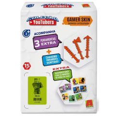 Boneco 15cm Stick + 3 Ferramentas + Chaveiro + Jogo Memória