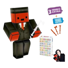 Boneco 15cm Kadu + 3 Ferramentas + Chaveiro + Jogo Memória - comprar online