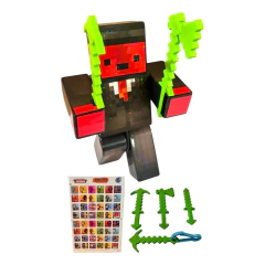 Boneco 15cm Kadu + 3 Ferramentas + Chaveiro + Jogo Memória