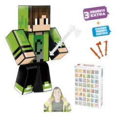 Boneco 15cm Cadres + 3 Ferramentas + Chaveiro + Jogo Memória - comprar online