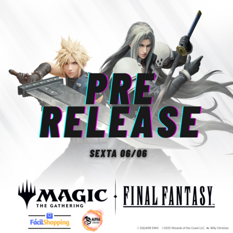 Ingresso - Pré Release - FINAL FANTASY - Sexta - 06/06