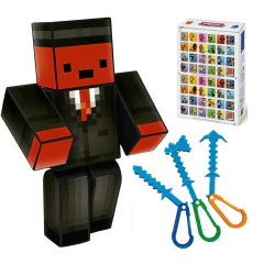 Boneco 35cm Kadu + 3 Ferramentas + Chaveiro +Jogo Memória