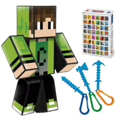 Boneco 35cm Cadres + 3 Ferramentas + Chaveiro + Jogo Memória