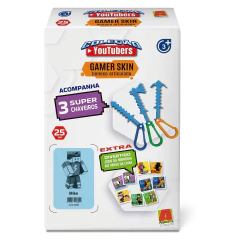 Boneco 25cm Turma Mike +3 Ferramentas+Chaveiro +Jogo Memória - Facil Shopping