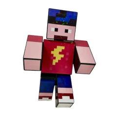 Imagem do Boneco 25cm Turma Mike +3 Ferramentas+Chaveiro +Jogo Memória