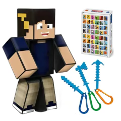 Boneco 25cm Marcelo DRV +3 Ferramentas+Chaveiro+Jogo Memória