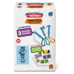 Boneca 25cm Duda Berud +3 Ferramentas +Chaveiro+Jogo Memória - Facil Shopping