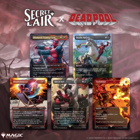 Secret Lair Drop Series - Secret Lair x Marvel's Deadpool