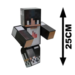 Boneco 25cm Sapnapy + 3 Ferramentas + Chaveiro +Jogo Memória