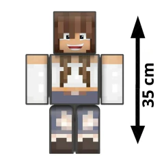 Boneca 35cm Duda Berud +3 Ferramentas +Chaveiro+Jogo Memória