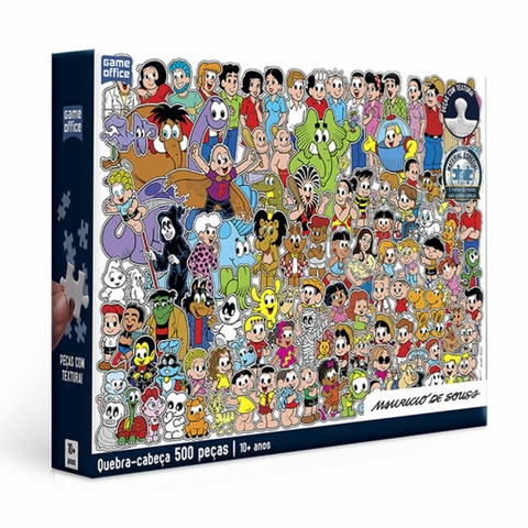 Quebra-cabeça 500 Peças Turma da Mônica - Toyster