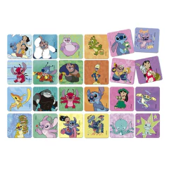 Jogo De Memória 24 pares Stitch Disney - Toyster - Facil Shopping