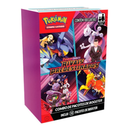 Pokemon Combo de Pacotes EV10 Rivais Predestinados