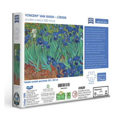 Quebra-cabeça 500 Peças Vincent Van Gogh – Lírios - Toyster - comprar online