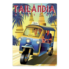 Quebra-cabeça Nano 500 Pçs Postais Mundo Tailandia Bangkok na internet