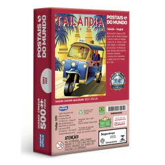 Quebra-cabeça Nano 500 Pçs Postais Mundo Tailandia Bangkok - comprar online