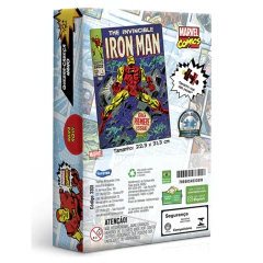 Quebra-cabeça Nano 500 Peças Homem de Ferro Marvel - Toyster - comprar online
