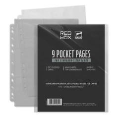 Kit 10 Folhas de Fichário: 9 Pocket Pages - STANDARD - Buró