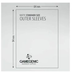 Gamegenic: Outer Sleeves Matte Standard 66x92mm na internet