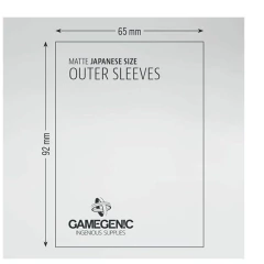 Gamegenic: Outer Sleeves Matte 62x89mm Japanese Size na internet