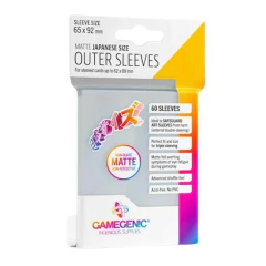 Gamegenic: Outer Sleeves Matte 62x89mm Japanese Size