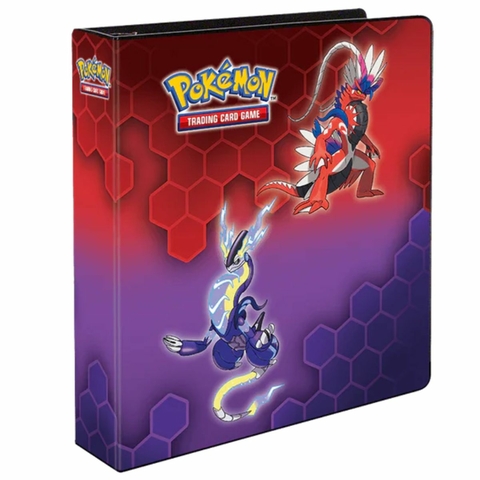 UltraPro: Fichário Koraidon & Miraidon 2" Album Pokemon Original
