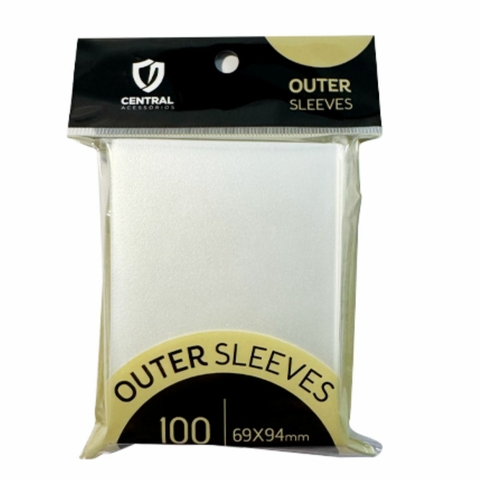 Central Shield Outer Sleeves Transparente