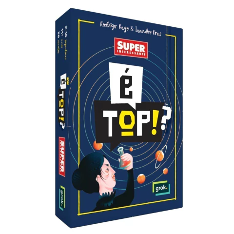 É Top!? Super Interessante - Jogo de Cartas - Grok