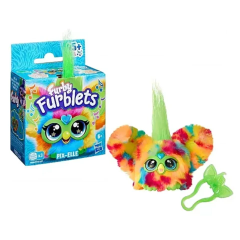 Furby Furblets Pix-Elle Mini Brinquedo Eletrônico de Pelúcia