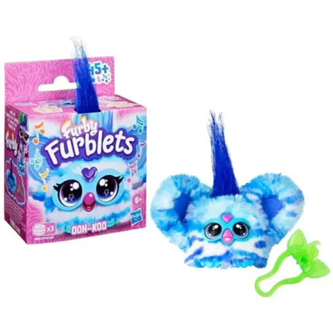 Furby Furblets Ooh-Koo Mini Brinquedo Eletrônico de Pelúcia
