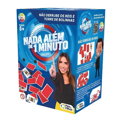Nada Além de 1 Minuto: Vol.1 Não Derrube Reis Torre Bolinhas