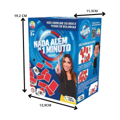 Nada Além de 1 Minuto: Vol.1 Não Derrube Reis Torre Bolinhas - comprar online