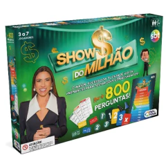 Show do Milhão - Jogo de Tabuleiro - Pais e Filhos