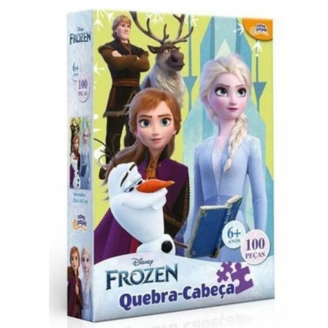 Quebra-Cabeca 100 pecas Frozen - Toyster